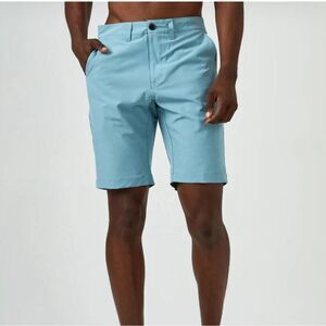 7 Diamonds blue VITALITY hybrid stretch performance golf swim hike shorts 29